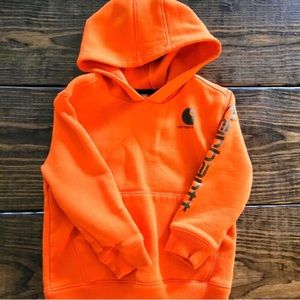 Boys carhartt hoodie